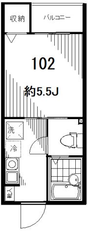 フォセット松戸・上本郷の間取り画像