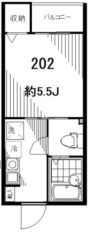 フォセット松戸・上本郷の間取り画像