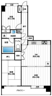 （仮称）南与野マンションの間取り画像