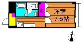 ビューハイツ吉備路の間取り画像