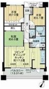 サーパス本山鹿子町の間取り画像