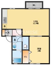 みのしま荘の間取り画像