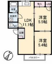 フレグランス917の間取り画像