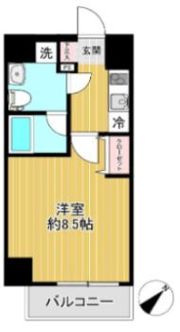 SHOKEN Residence横浜戸部Ⅱの間取り画像