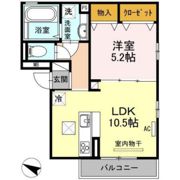 月西荘の間取り画像