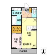 アンジュール・オッツの間取り画像