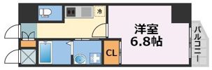ジュネーゼグラン本町EASTの間取り画像