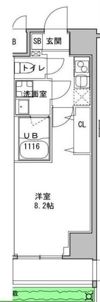 S－RESIDENCE押上Clairの間取り画像