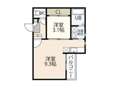 GrandticDAVA西広島の間取り画像
