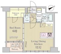 京橋レジデンスの間取り画像