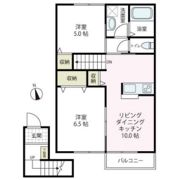 パルク・フルール A棟の間取り画像