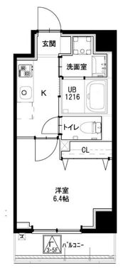 グリーンフォート河田の間取り画像