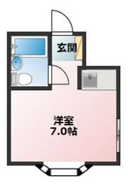 ハピネスハイム大和の間取り画像