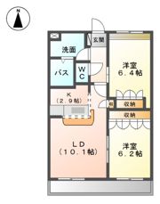 グランシャリオSの間取り画像