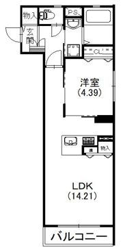 レストリーシェディジョーヴェの間取り画像