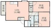 アビタシオン武蔵ヶ丘Bの間取り画像