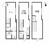Garden Court四つ木の間取り画像
