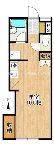 ドルフフジミA棟の間取り画像