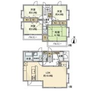 南町戸建の間取り画像