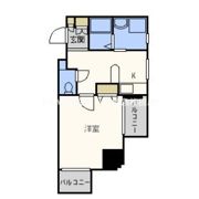 プレサンスセンターコア大阪の間取り画像