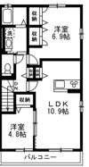仮）総社市駅南AP2の間取り画像