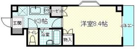 グリーンパル緑井の間取り画像