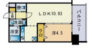 フォレシティ博多Ⅱの間取り画像