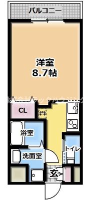 フォレストグレイス関目高殿Ⅶの間取り画像