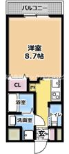 フォレストグレイス関目高殿Ⅶの間取り画像