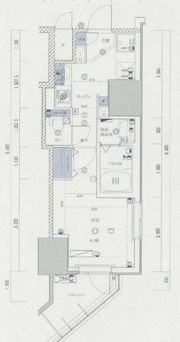 ライジングプレイス亀戸の間取り画像