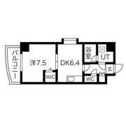 アクアスイート新大阪の間取り画像