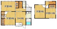 西小石町戸建の間取り画像