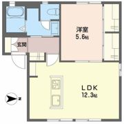 T．クレマチス・新保 B棟の間取り画像