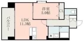 プリグレイス琴平の間取り画像