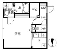 パスト中代の間取り画像
