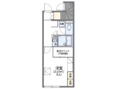 レオパレスヴィヴレの間取り画像