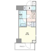 クレヴィスタ阪東橋Ⅱの間取り画像