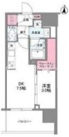 シーズンフラッツ梅田EASTの間取り画像