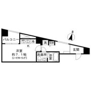 フロレゾン代々木の間取り画像