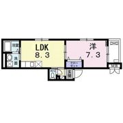 カーサ アルドーレの間取り画像