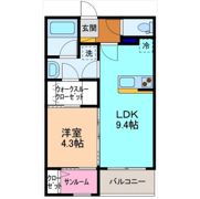 セントアースの間取り画像