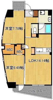 ラフィーネ上葛原の間取り画像