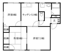 ディアスN．Y B棟の間取り画像