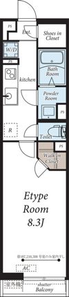 ヴィラ西新井の間取り画像