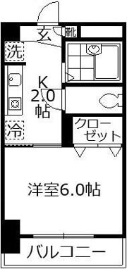 アミュレットナカダの間取り画像