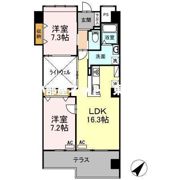 イーストタウン 和の間取り画像
