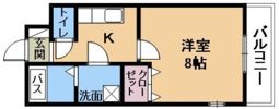めぞん我楽舎の間取り画像