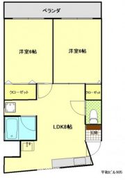 平和ビルの間取り画像