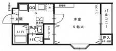 シリウス田中の間取り画像