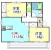 Y.A.F.国富Ⅱの間取り画像